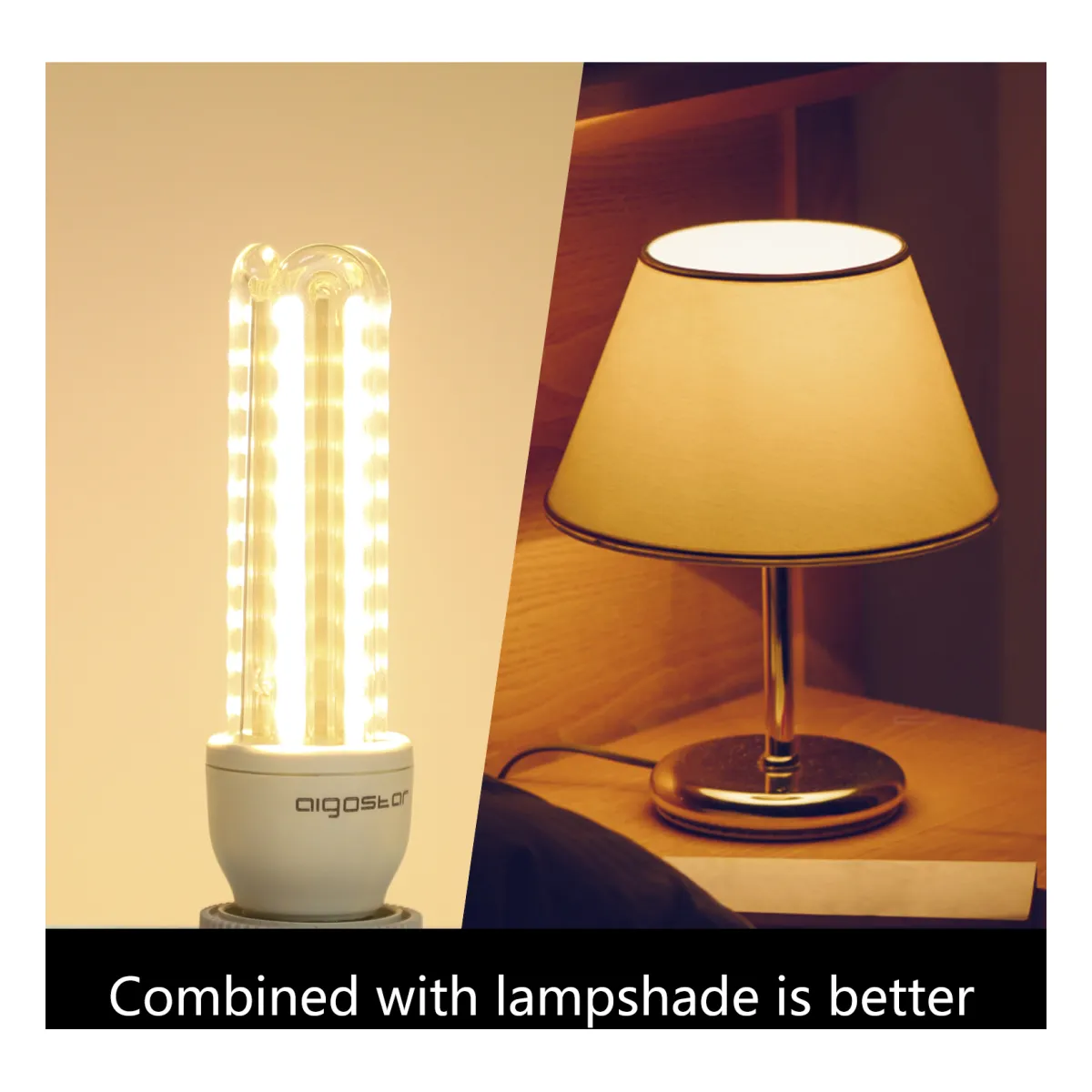 Aigostar LED 'Kolben', 12W, E27