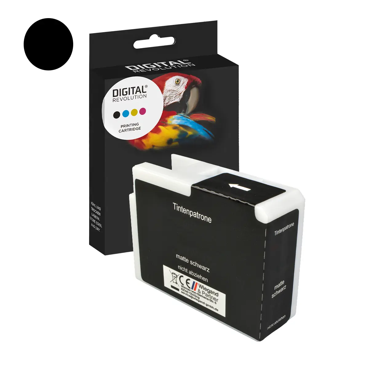 Epson T47A8 - alternative Patrone 'matt schwarz' 50 ml | 10.515 Seiten - Digital Revolution