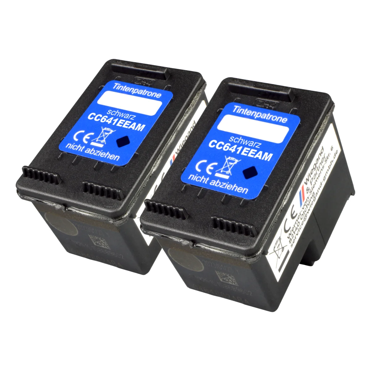 HP 300 - alternatives Patronen Doppelpack schwarz 2x 18 ml | 2x 600 Seiten - Digital Revolution