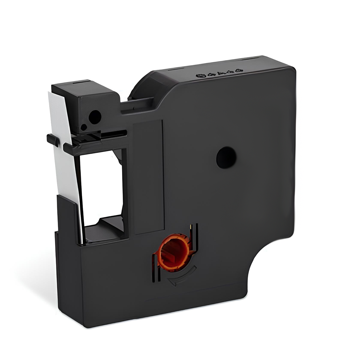Brother HSE-211 - alternativer Schrumpfschlauch schwarz auf weiß 5,8 mm