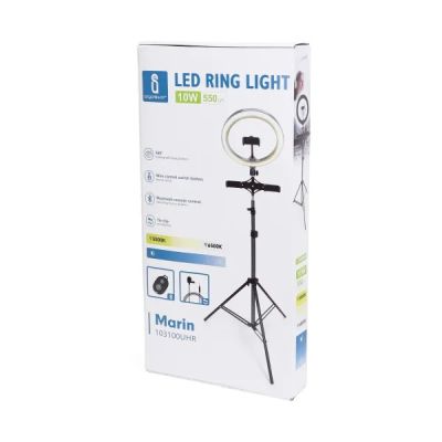 LED Ringlicht mit Stativ