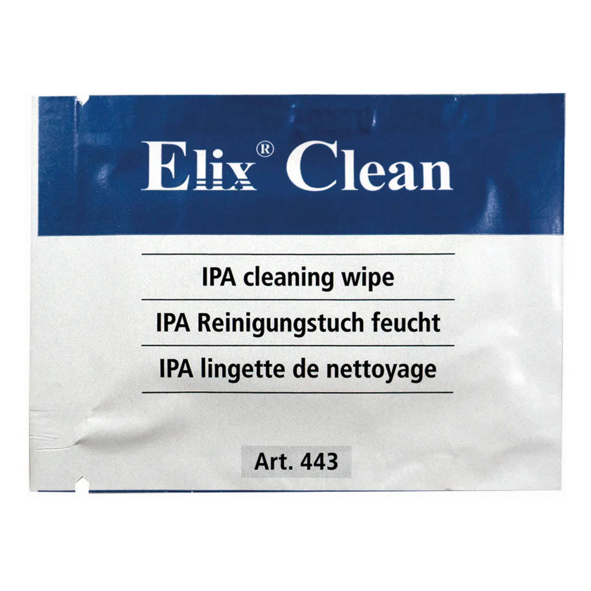 Elix Isopropanol getränkte Reinigungstücher, 100 Stück