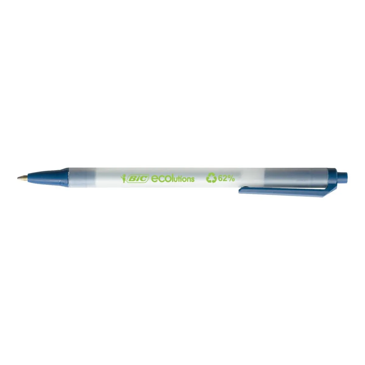 BiC Druckkugelschreiber ECOlutions® Clic Stic - 0,4 mm, blau