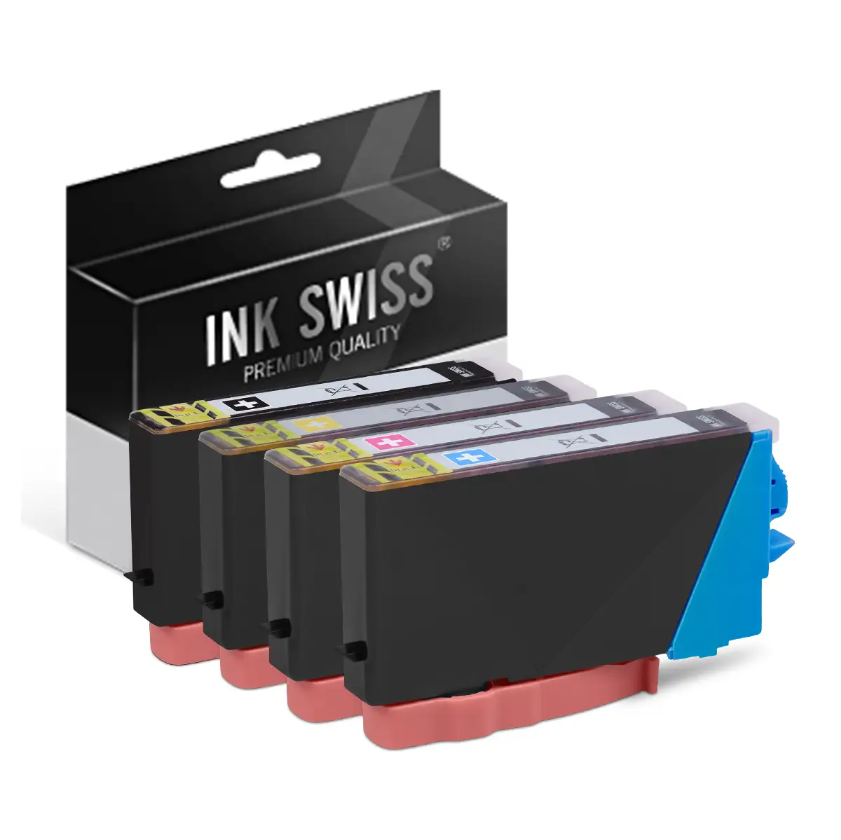 HP 920 - alternative Patrone MultiPack 'schwarz cyan magenta gelb' 97,4 ml - InkSwiss