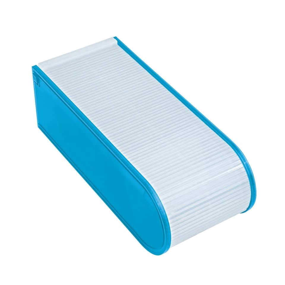 WEDO Lernkartei A8 für 500 Karten, inkl. 100 Karten, blau