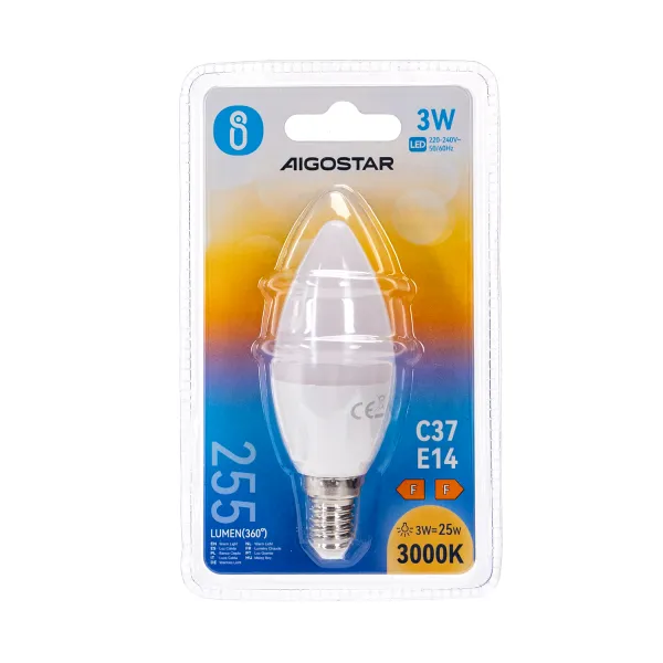 Aigostar LED 'Kerze', 3W, E14