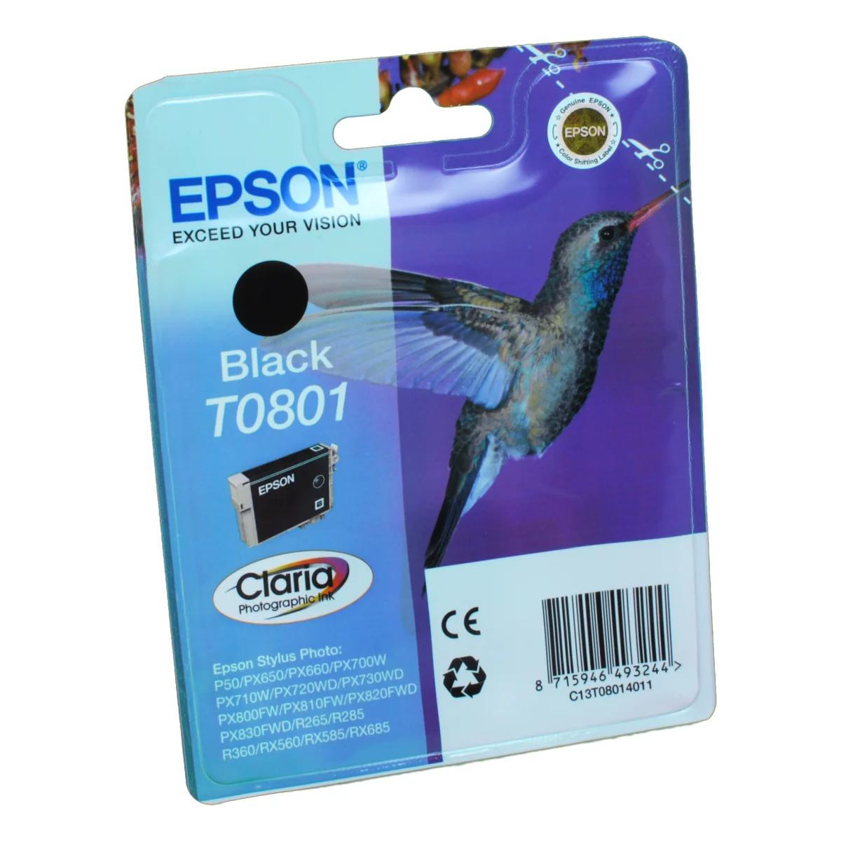 Epson Tinte C13T08014010 schwarz