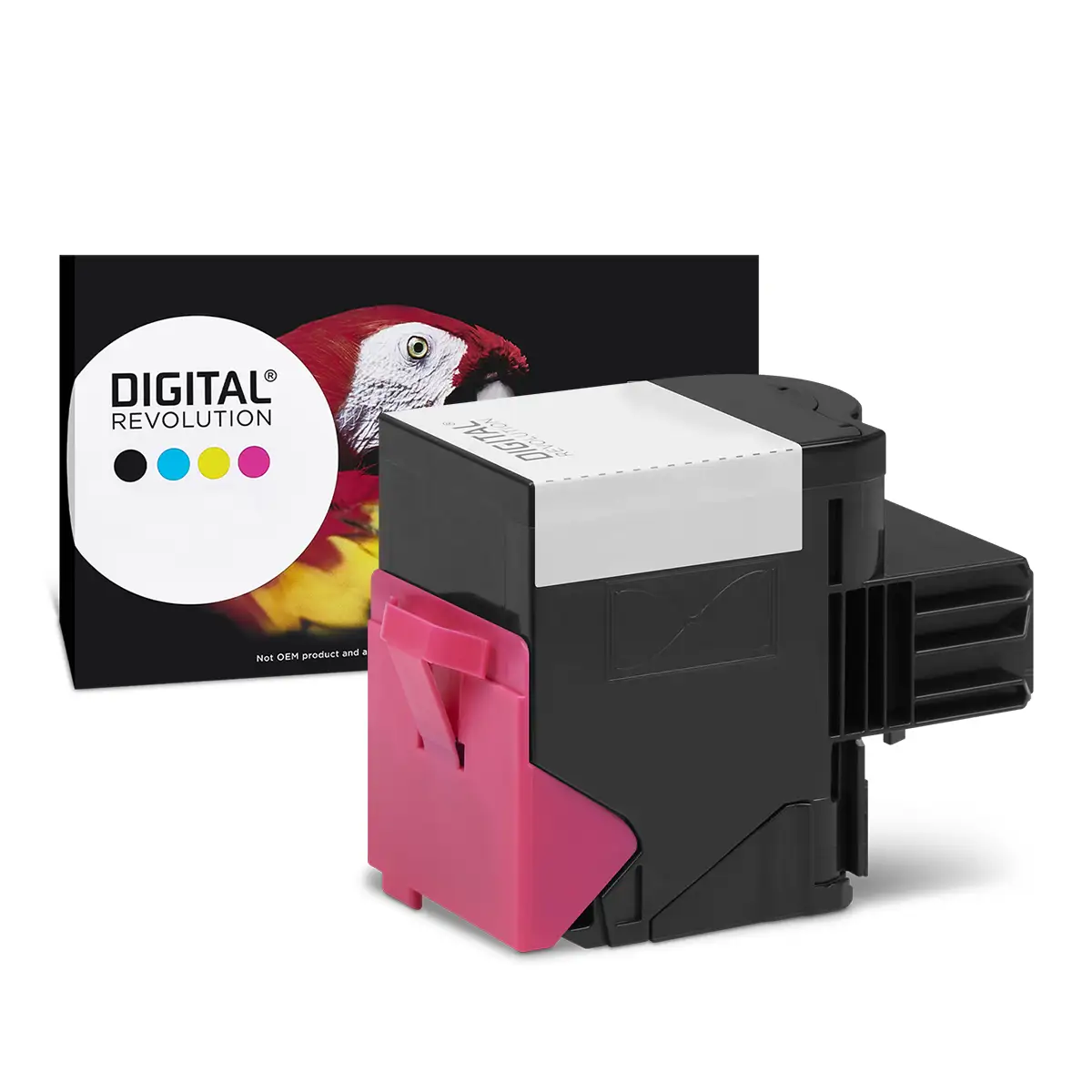 Lexmark 700H3 - alternativer Toner 'magenta' 3.000 Seiten - Digital Revolution Lexmark 700H3 - alternativer Toner 'magenta' 3.000 Seiten - Digital Revolution