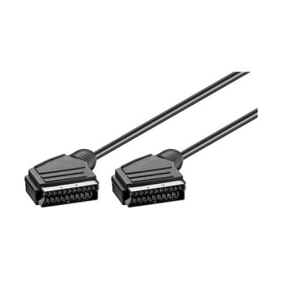 Goobay Scart Verbindungskabel, vernickelt, ø 7 mm