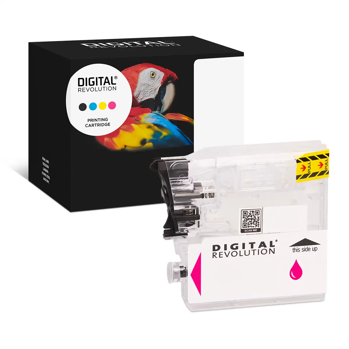 Brother LC-1100 M, LC-980 M - alternative Reinigungspatrone 'magenta' 19,2 ml - Digital Revolution