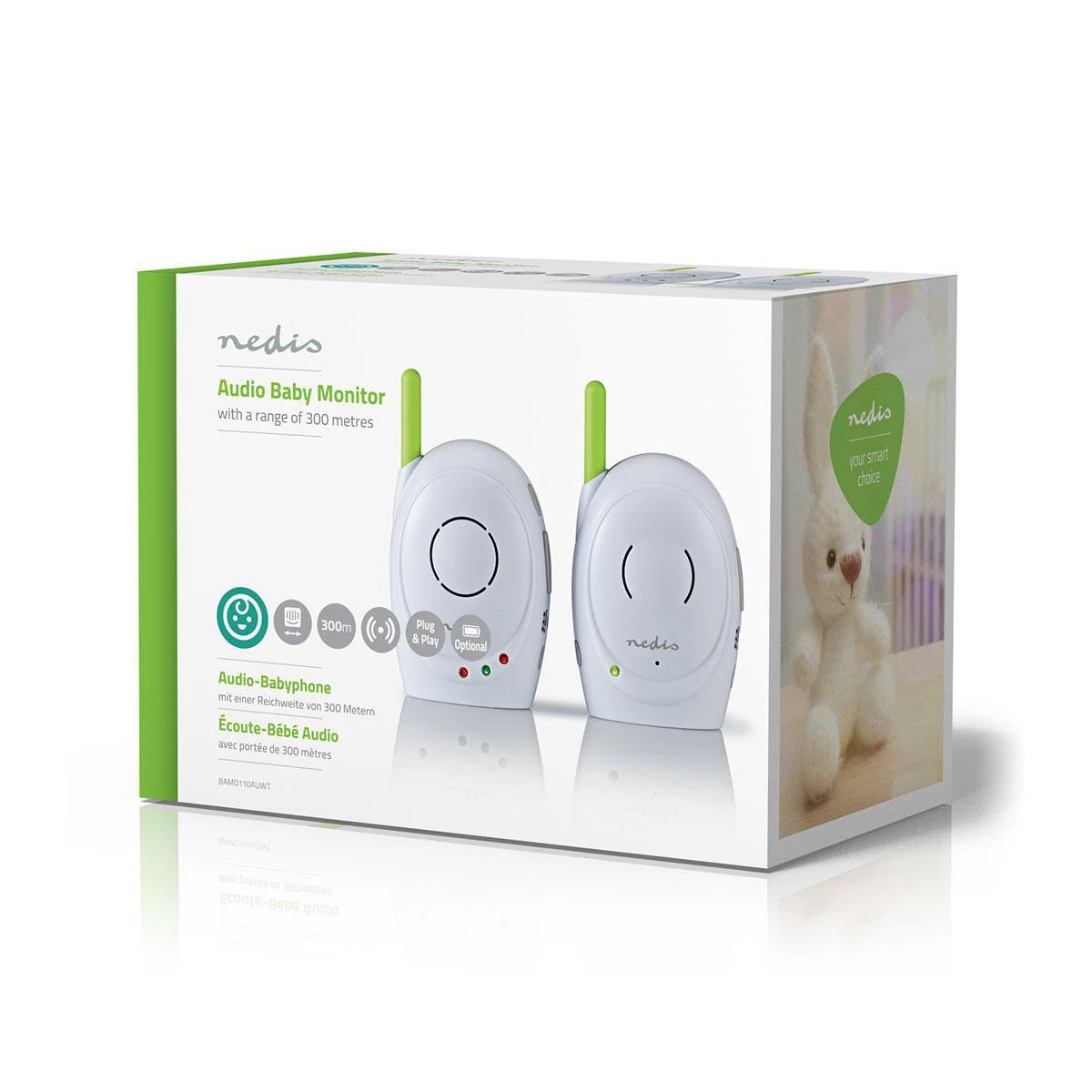 Nedis Audio-Baby-Monitor