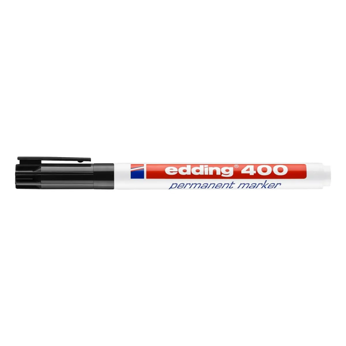 Edding Permanentmarker - 1 mm, schwarz, nachfüllbar