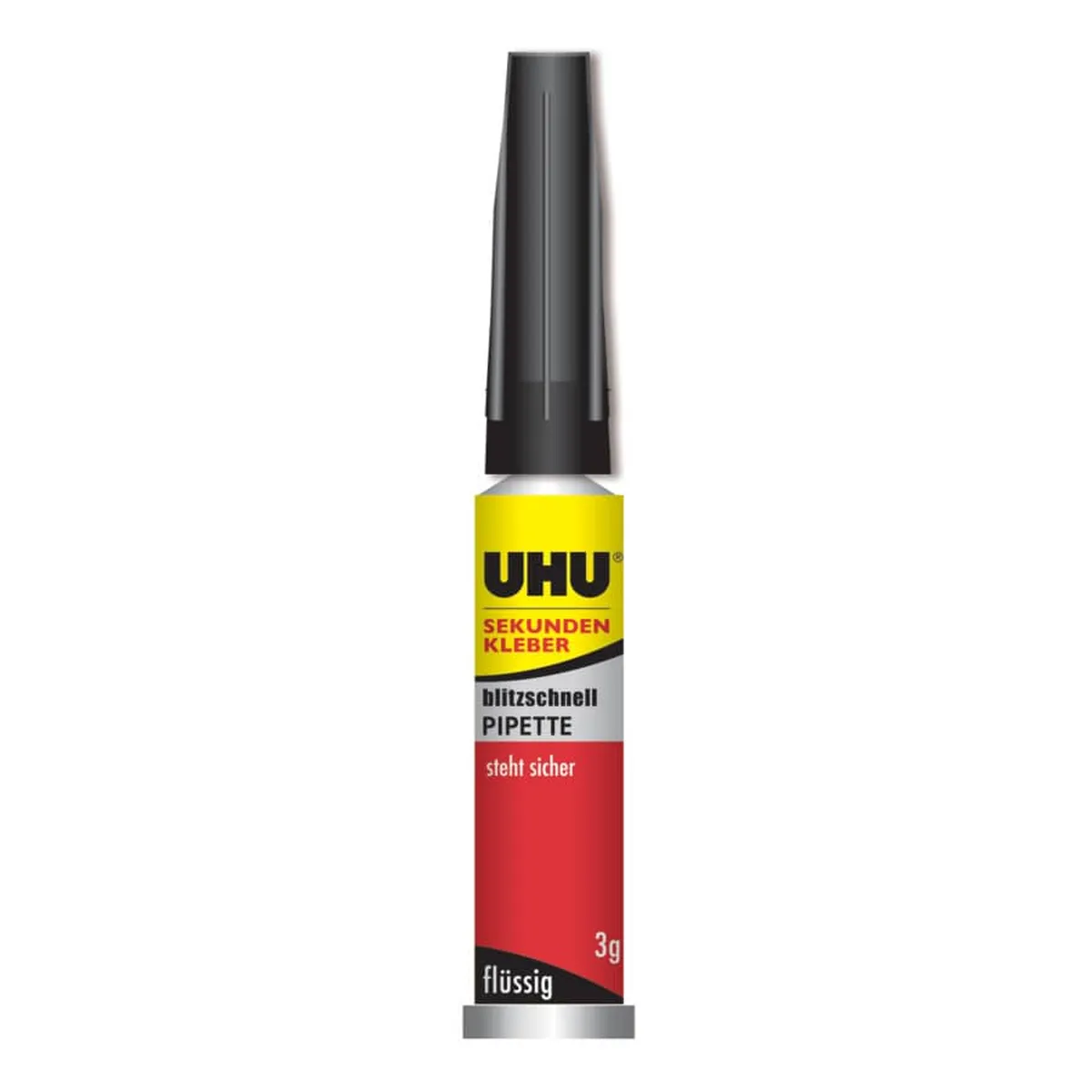 UHU Sekundenkleber blitzschnell PIPETTE - 3 g
