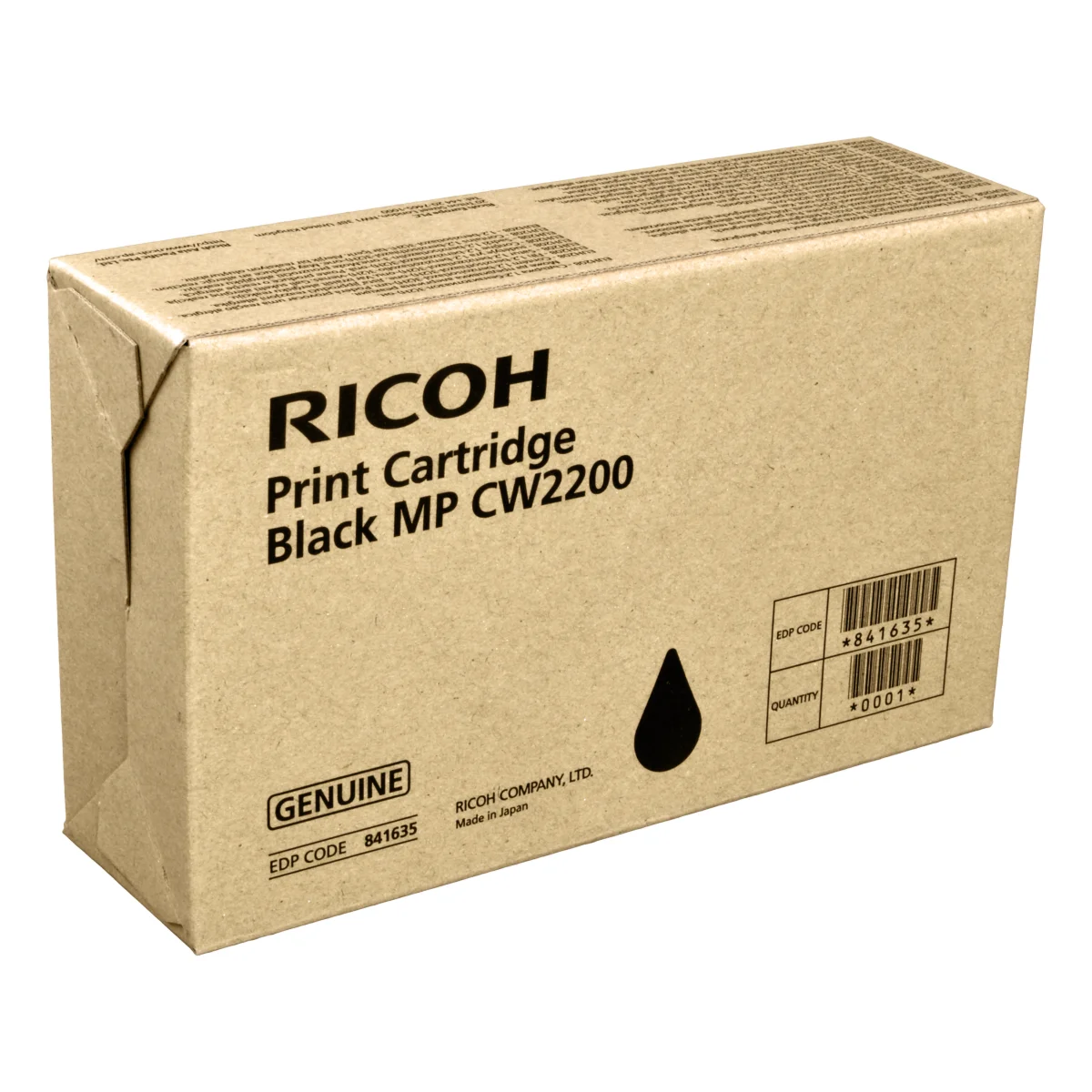 Ricoh Gel Cartridge MP CW2200  841638  yellow OEM