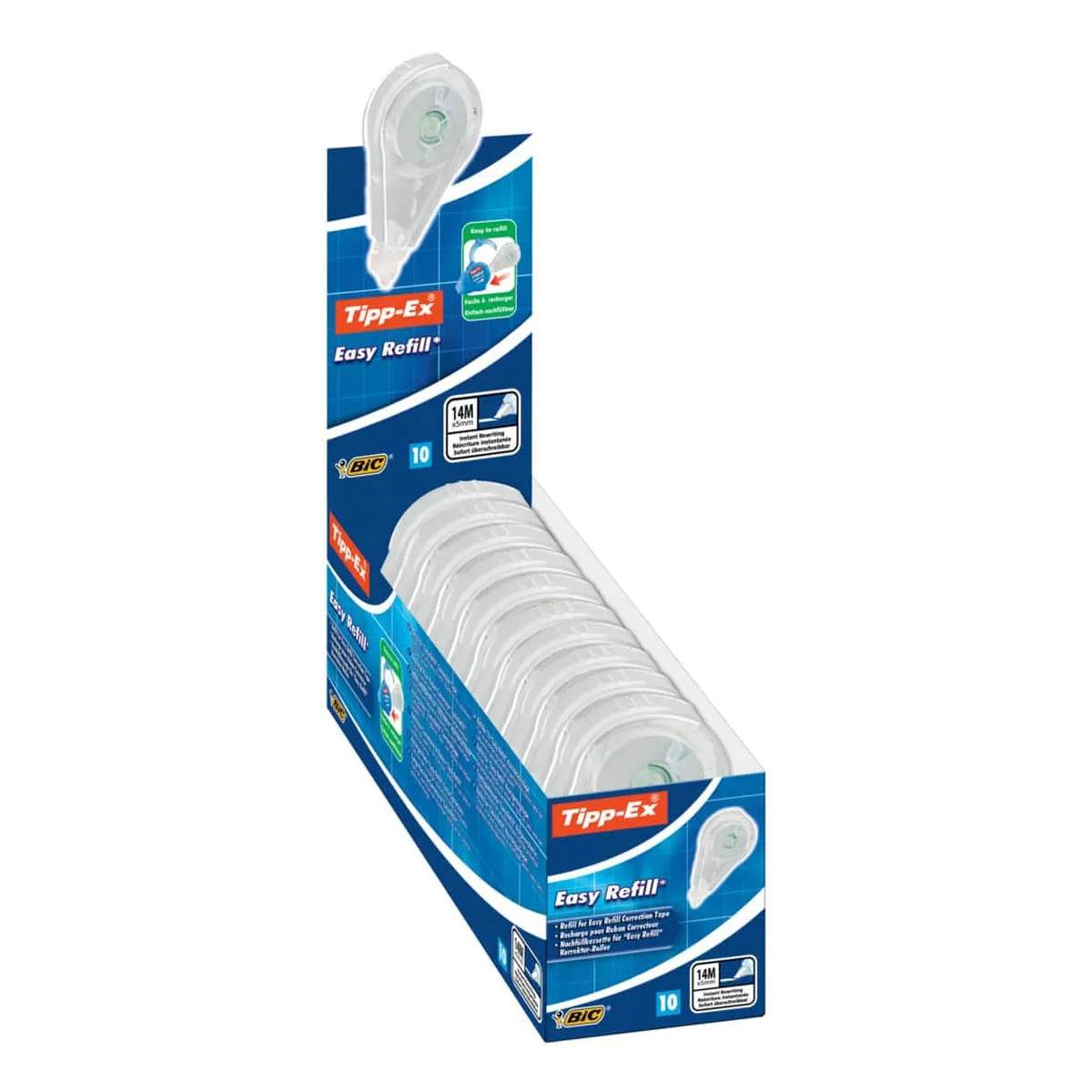 Tipp-Ex Nachfüllkassette Easy Refill, f ür Korrekturroller Easy Refill, 5,0 mm x 14 m