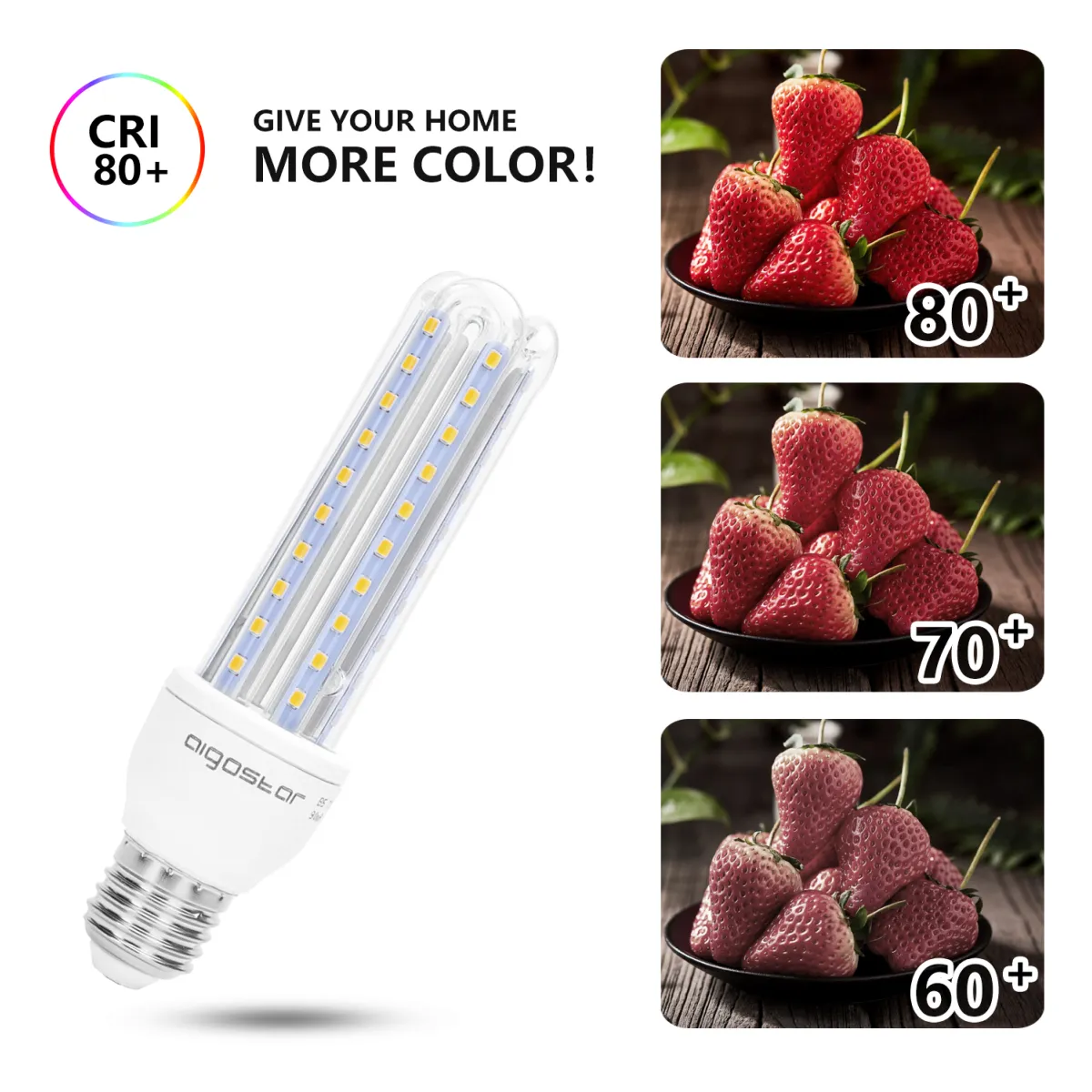 Aigostar LED 'Kolben', 12W, E27