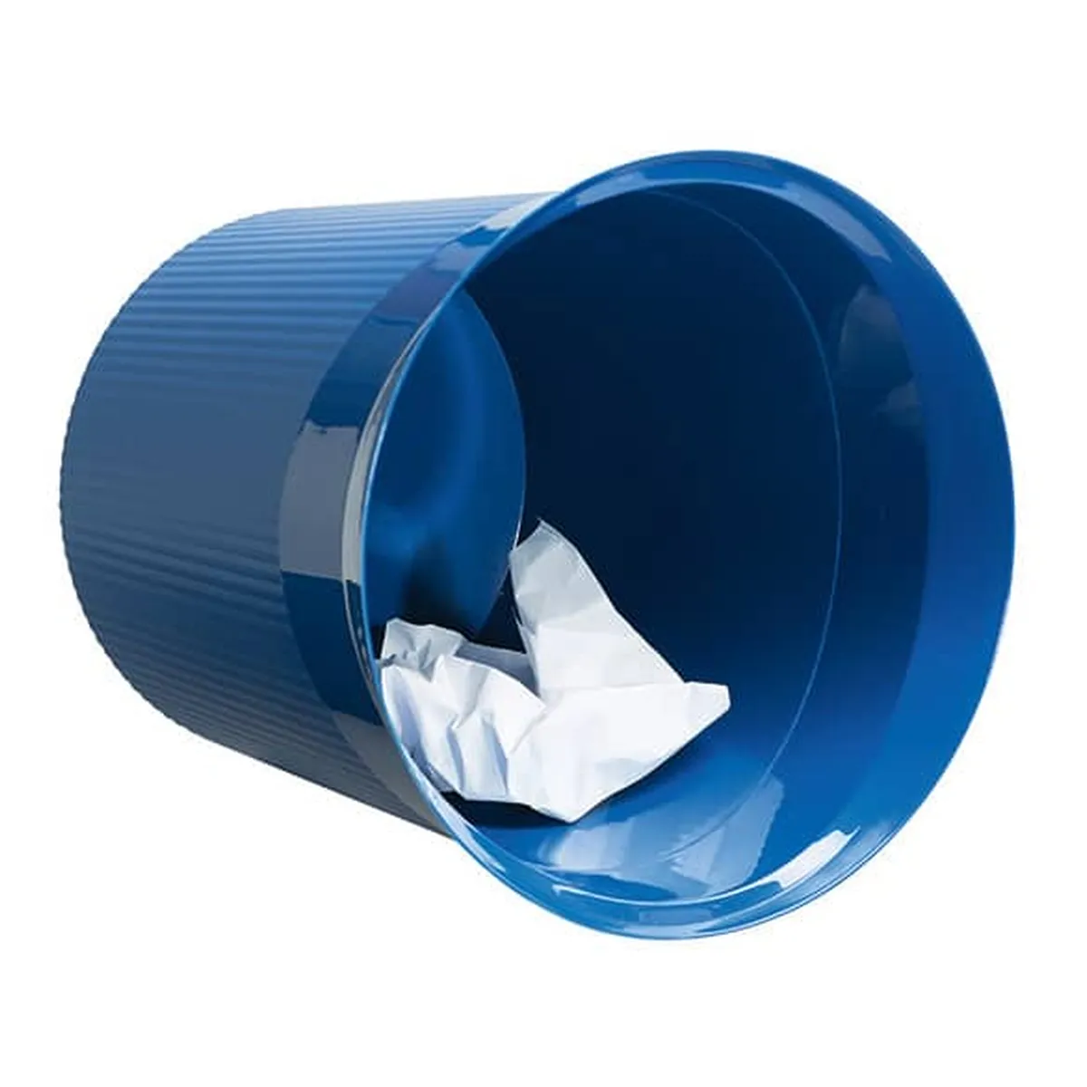 HAN Papierkorb Re-LOOP - 13 Liter, rund, blau
