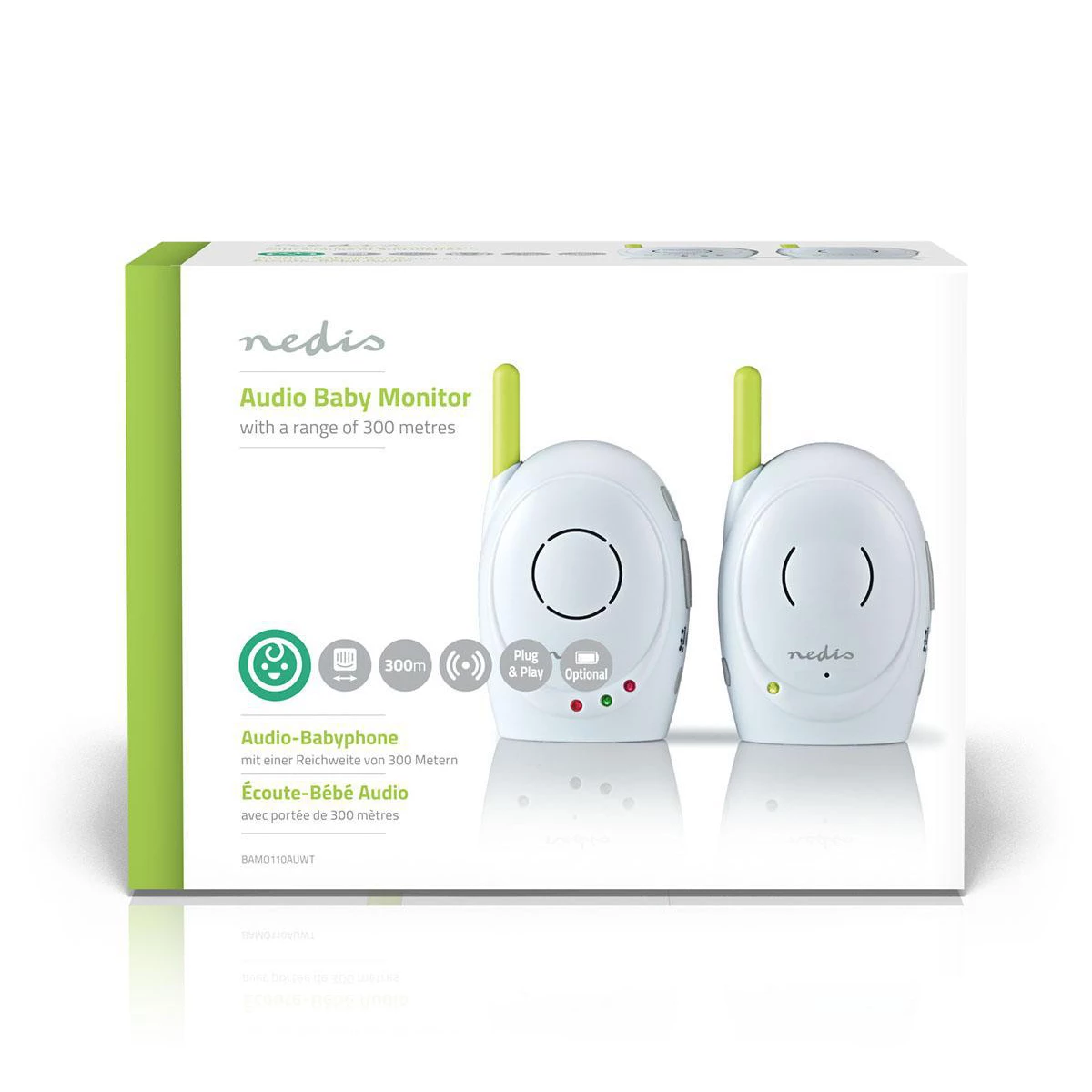 Nedis Audio-Baby-Monitor