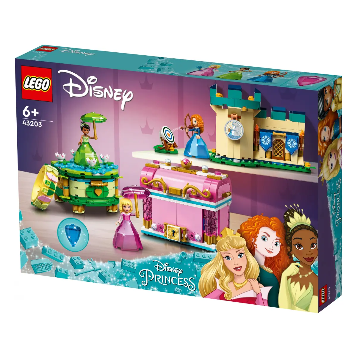 LEGO® Disney - Auroras, Meridas und Tianas Zauberwerke