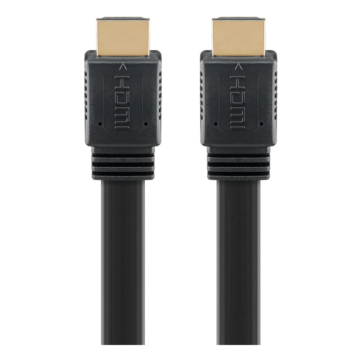 Goobay HDMI HighSpeed mit Ethernet 'flach', 3,0 m