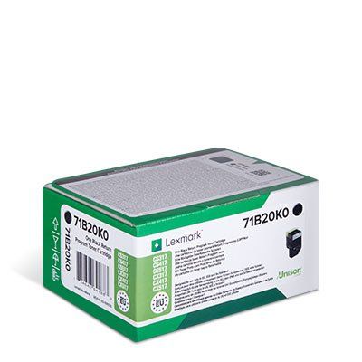 Lexmark 71B20K0 Toner schwarz 3.000 Seiten