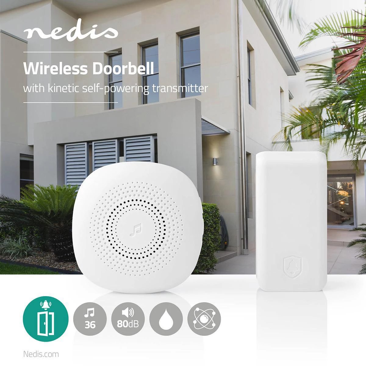 Nedis Drahtloses Türklingel Set