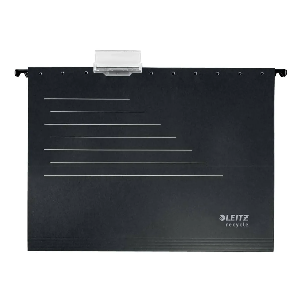 Leitz Hängemappe Alpha® Recycle - A4, Karton (RC), schwarz