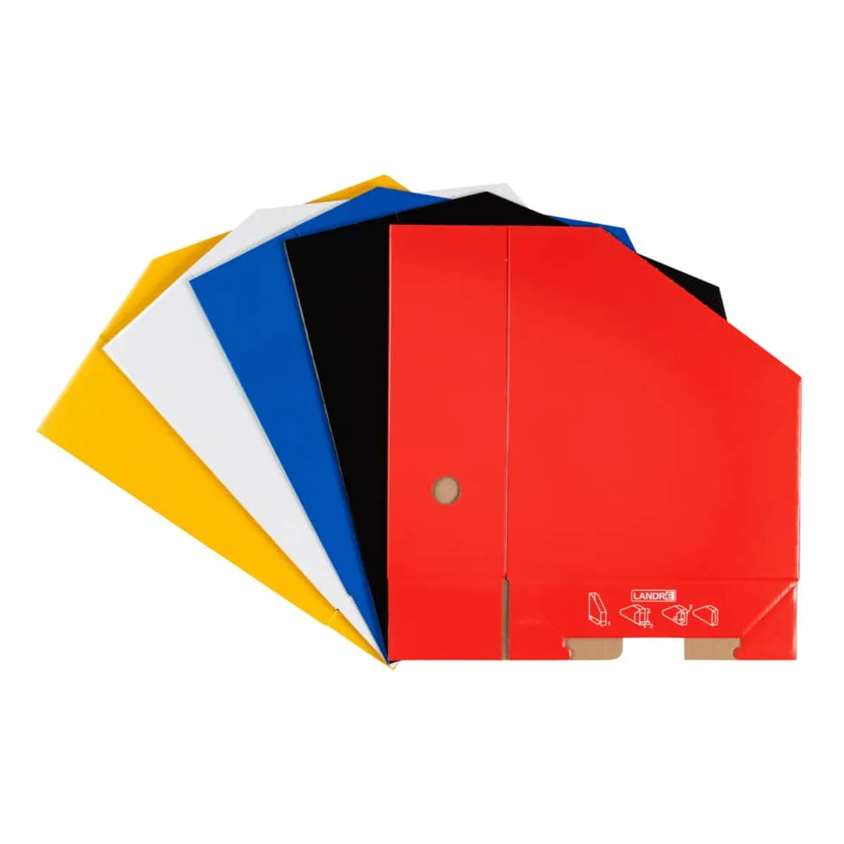Landré Stehsammler Color extra breit - 105 x 260 x 310 mm, schwarz