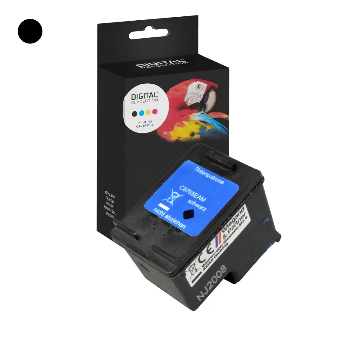 HP 338 - alternative Patrone 'schwarz' 20 ml - Digital Revolution