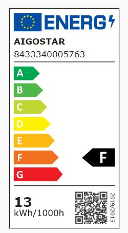 Aigostar LED 'Spirale', 13W, E27