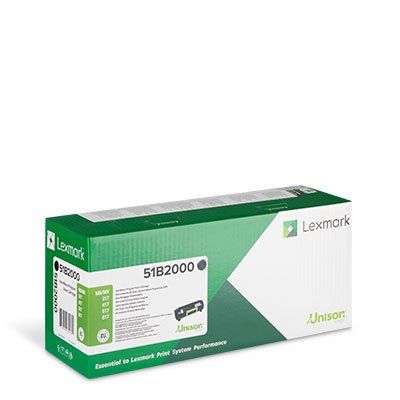 Lexmark 51B2000 Toner schwarz 2.500 Seiten