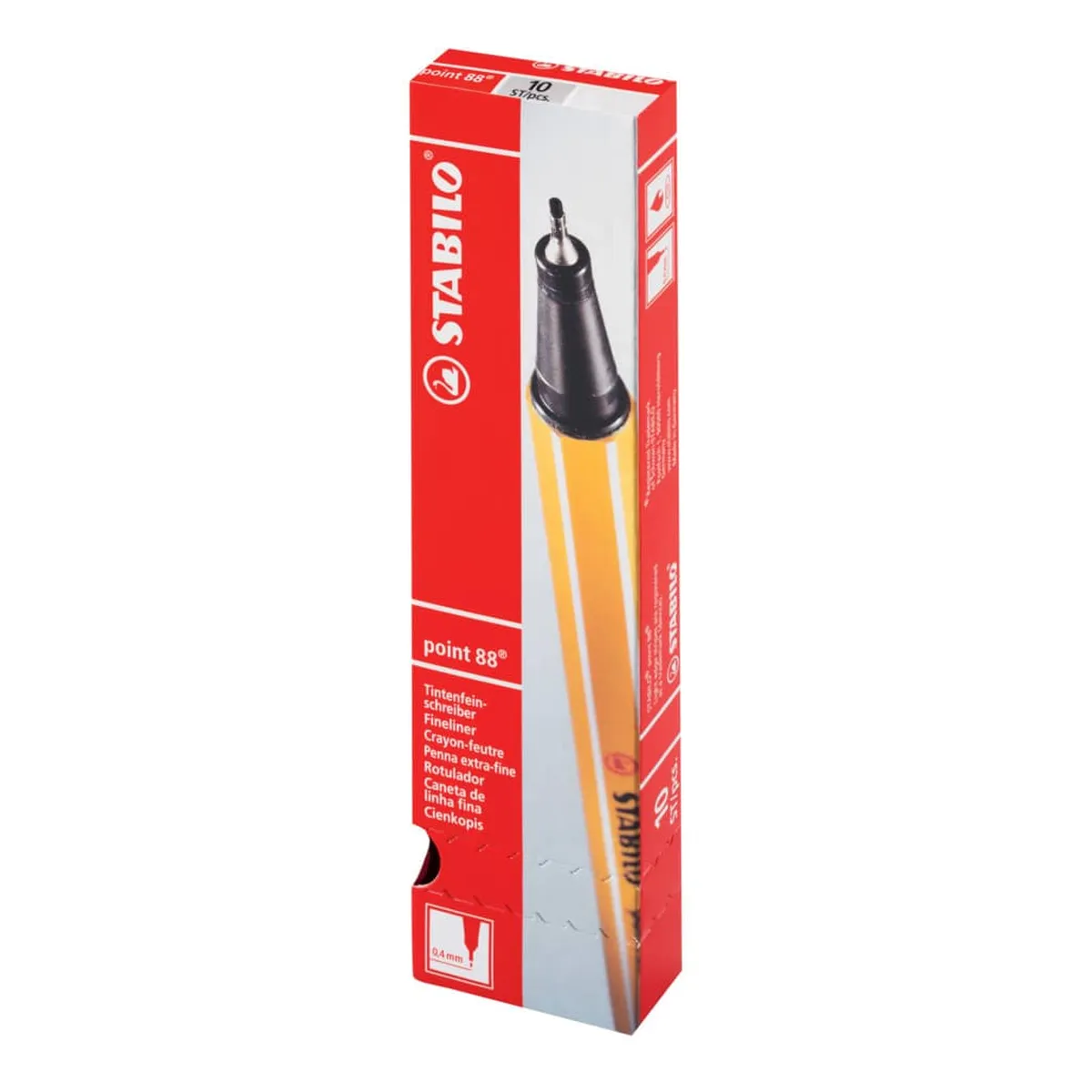 STABILO® Fineliner - point 88 - dunkelrot
