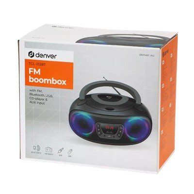 Denver TCL-212 - FM Radio mit CD/Bluetooth grau