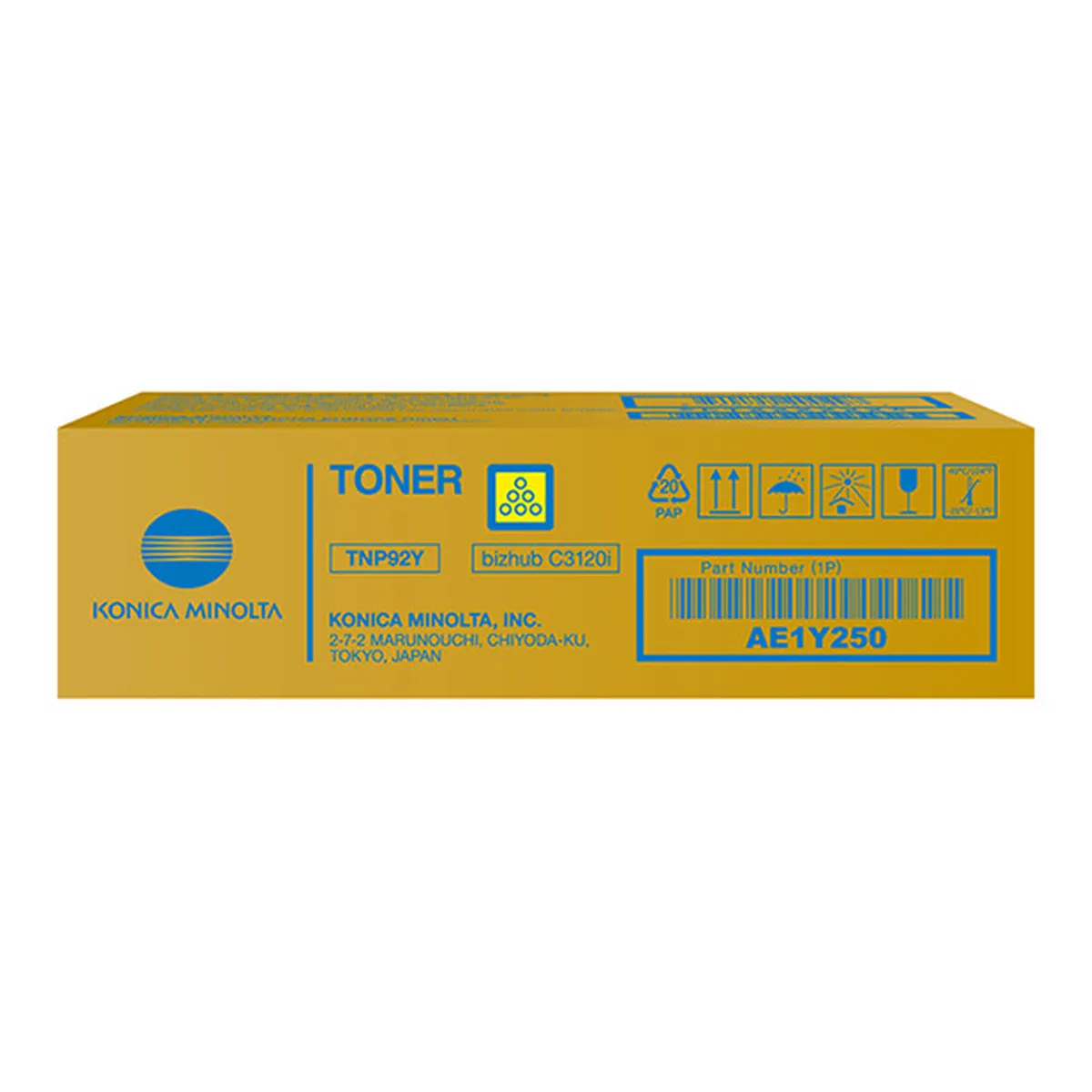 Minolta 'TNP-92 Y' Toner gelb 4.000 Seiten