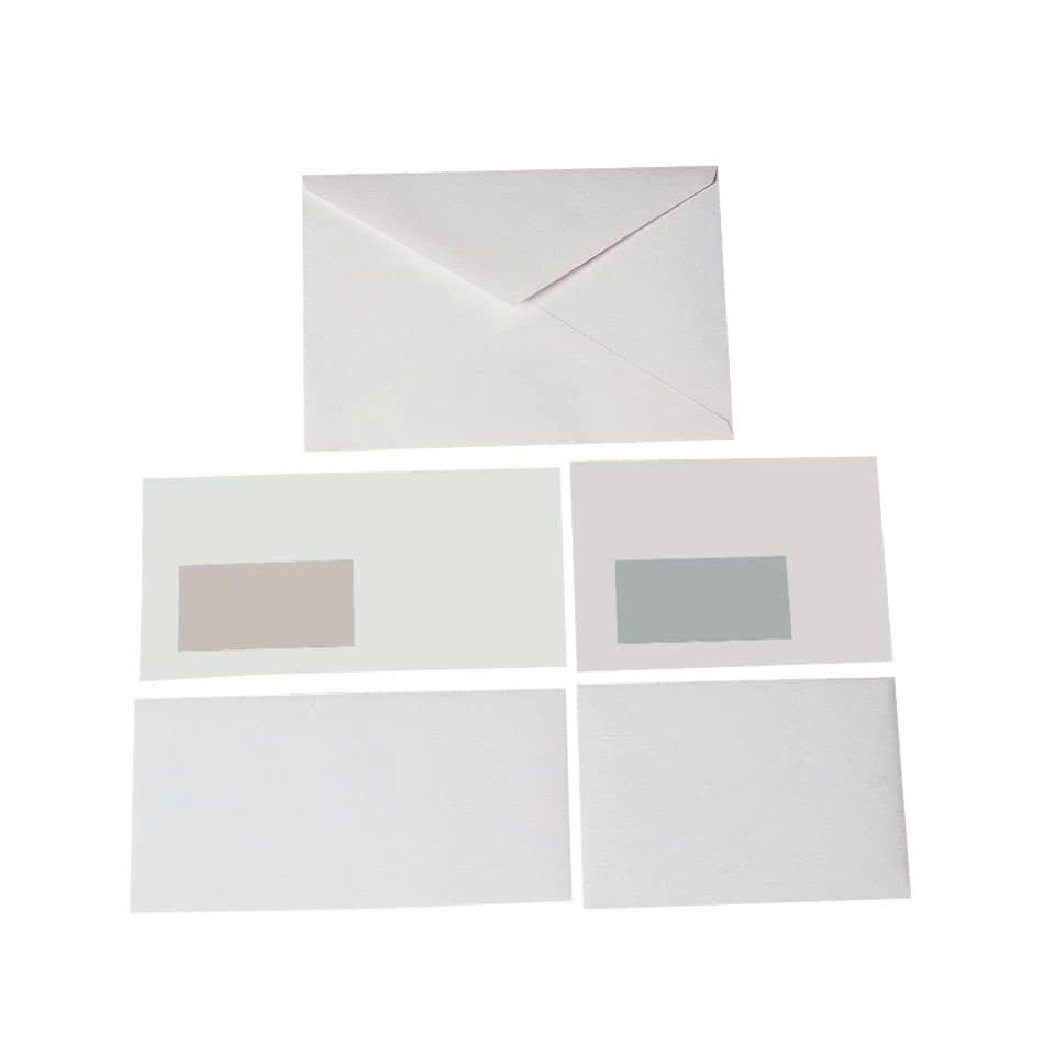 mayer-network Briefumschläge C6 (162x114 mm), ohne Fenster, gummiert, 72 g/qm, 25 Stück