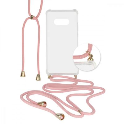 Fontastic Hybridcover Thea transparent mit Kordel pink