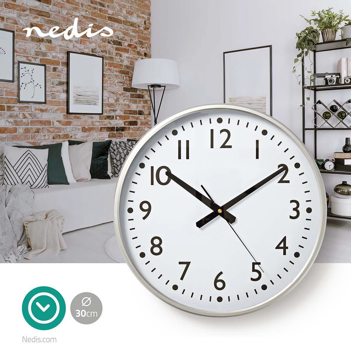 Nedis Wanduhr