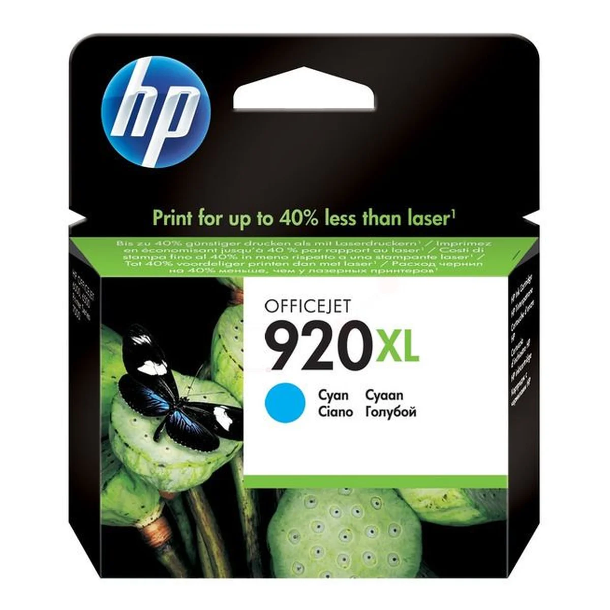 Druckerpatrone HP 920XL cyan 6 ml | 700 Seiten (CD972AE)