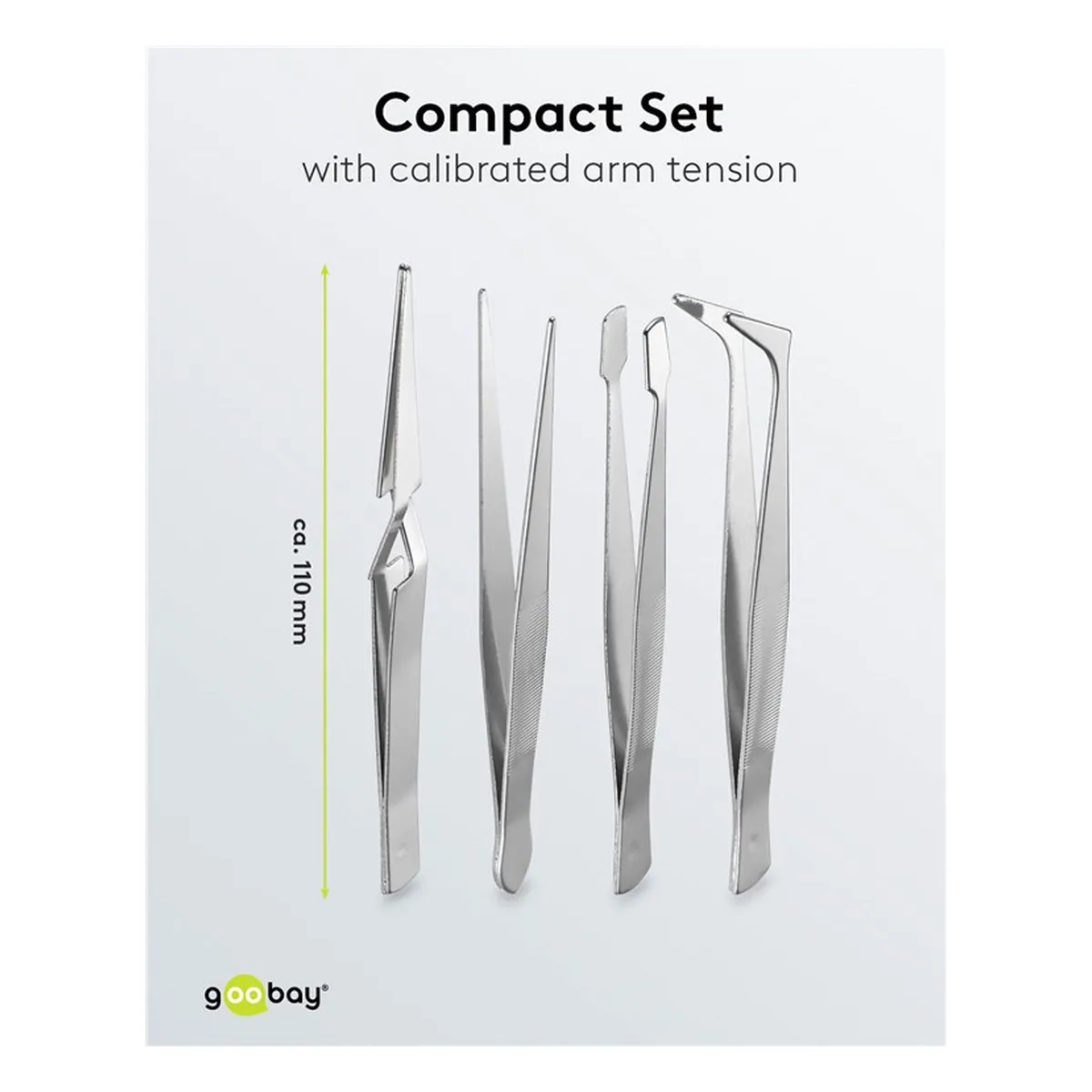 Fixpoint Pinzetten-Set, 4 Stück