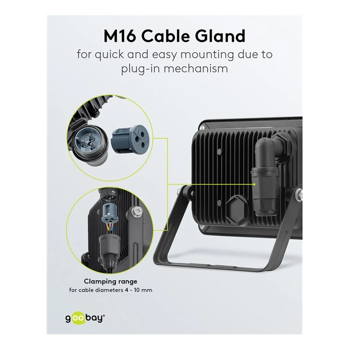 Goobay LED-Außenstrahler, 30 W