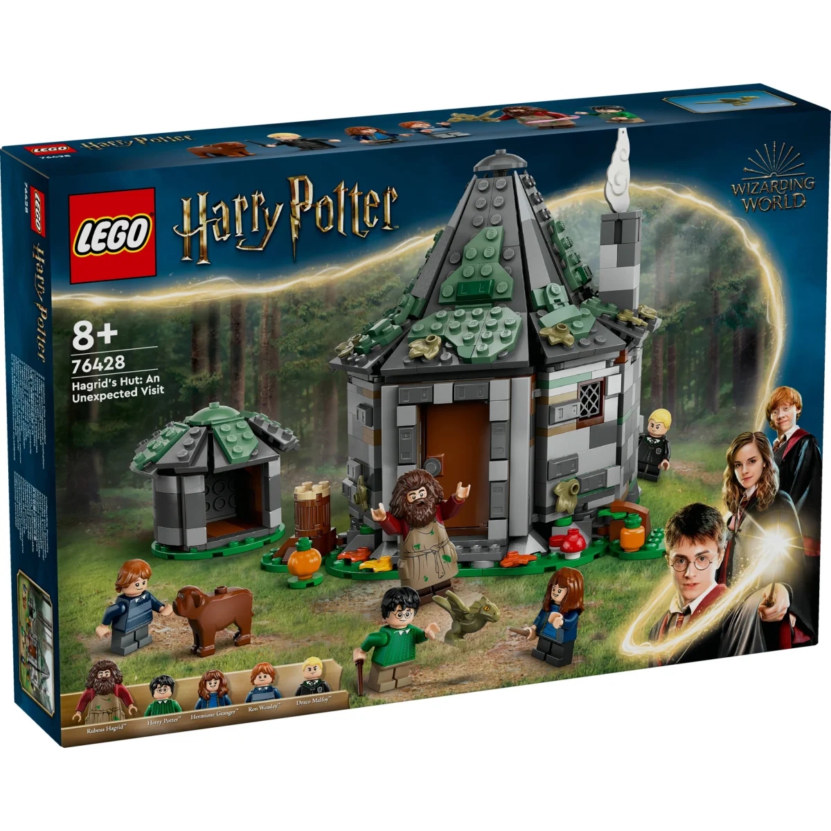 LEGO® Harry Potter Hagrids Hütte: Ein unerwarteter Besuch 76428