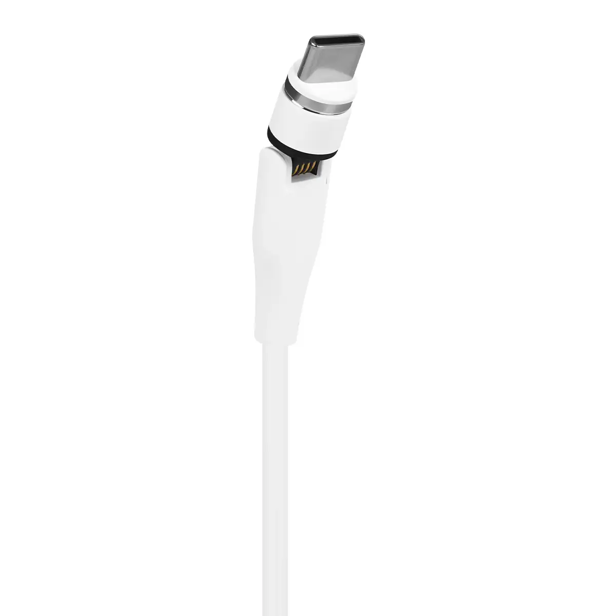 Fontastic 3in1 - Magnet Datenkabel 540Grad Drehbar, weiß