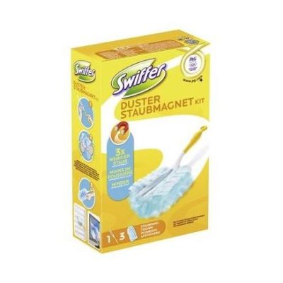 Staubmagnet Starterset - Handgriff + 3 Tücher