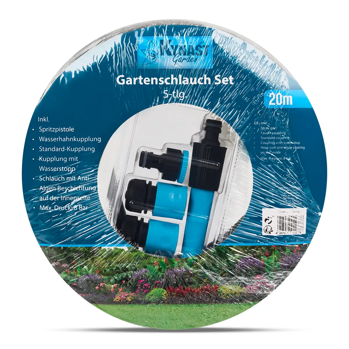 Kynast Gartenschlauch-Set, 20 m 