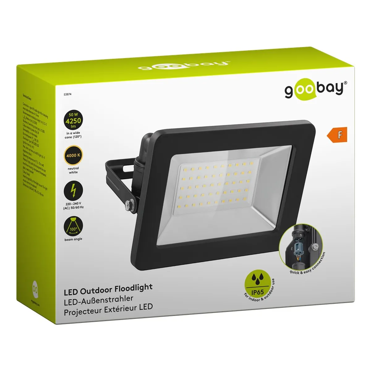 Goobay LED-Außenstrahler, 50 W