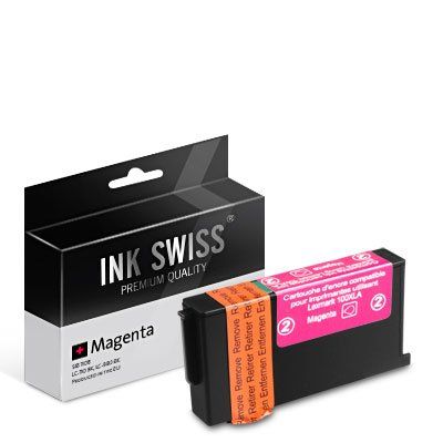 Lexmark 100A - alternative Patrone 'magenta' 9,6 ml - InkSwiss