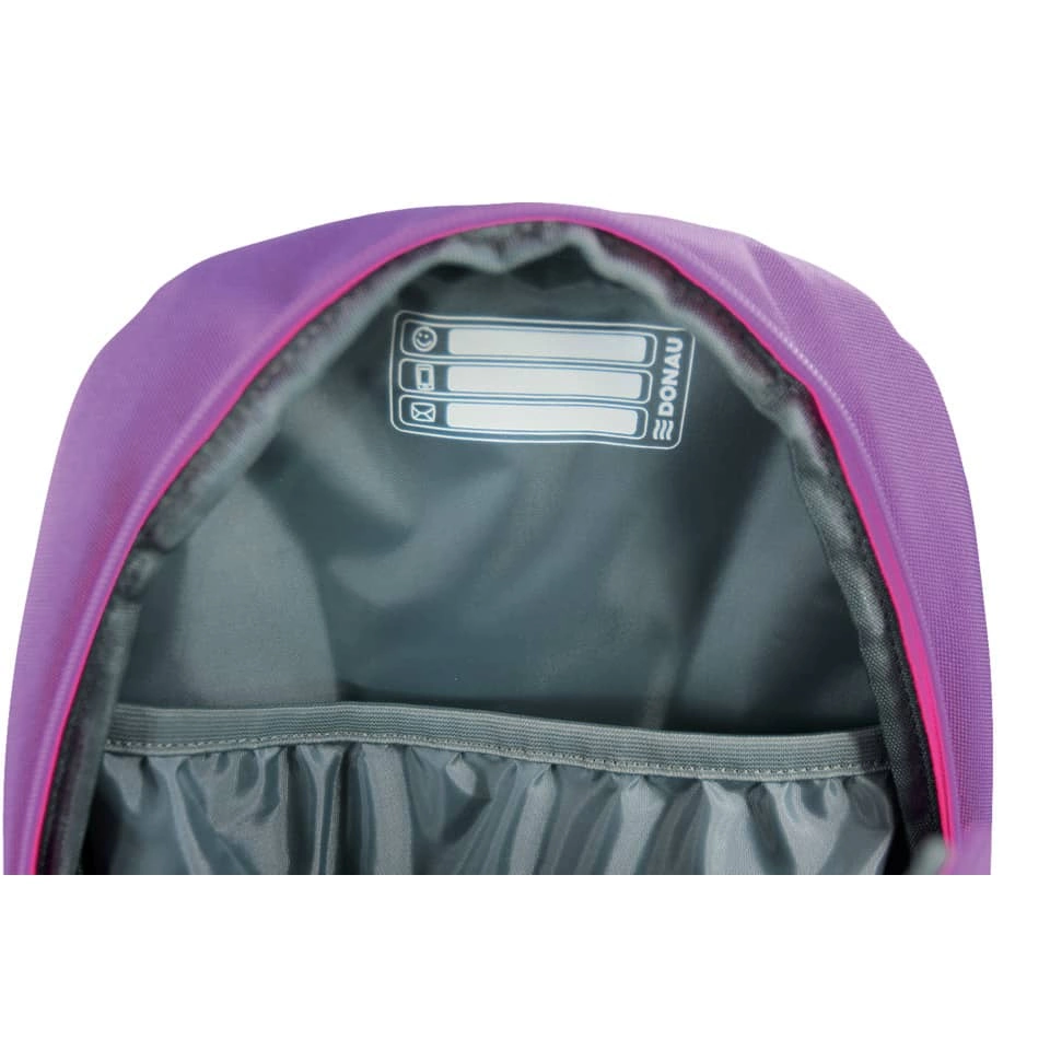 Kinderrucksack Freizeit violett - 26 x 36 x 12 cm