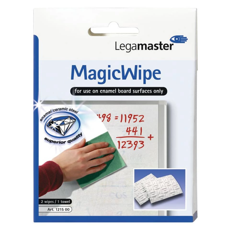 LEGAMASTER Reinigungstuch MagicWipe - 2 + 1 Trochentuch