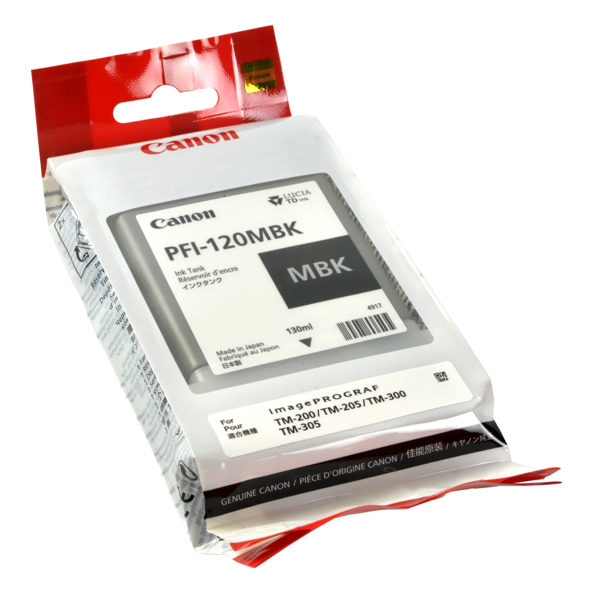 Canon PFI-120MBK Druckerpatrone matt schwarz 130 ml (2884C001)