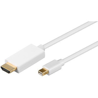 Mini DisplayPort/HDMI™-Adapterkabel 1.2, vergoldet